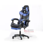 gaming stolica plavo crna